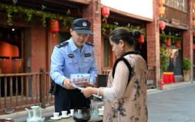 “景警”融合绘就平安图‌